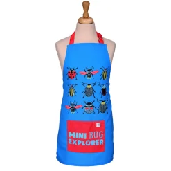 RHS 'I Bug You' RPET Childrens Apron - Blue