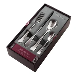 Robert Welch Ashbury Bright Stainless Steel Cutlery Set - 24 Piece