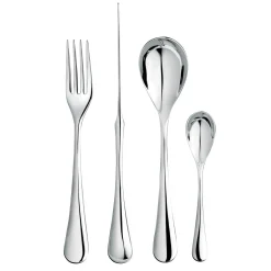 Robert Welch Ashbury Bright Stainless Steel Cutlery Set - 24 Piece