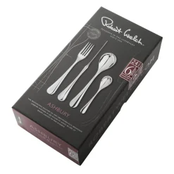 Robert Welch Ashbury Bright Stainless Steel Cutlery Set - 24 Piece
