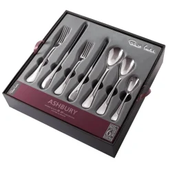 Robert Welch Ashbury Bright Stainless Steel Cutlery Set - 42 Piece