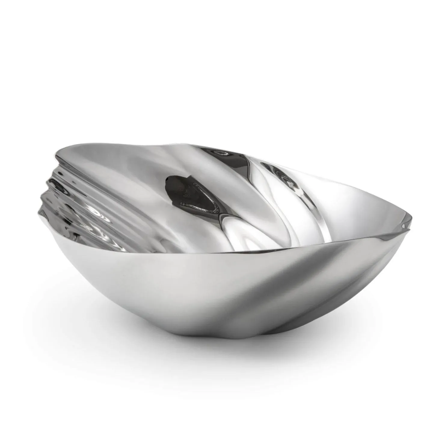 Robert Welch Cascade 18|10 Mirror Polished Stainless Steel Dish - Medium