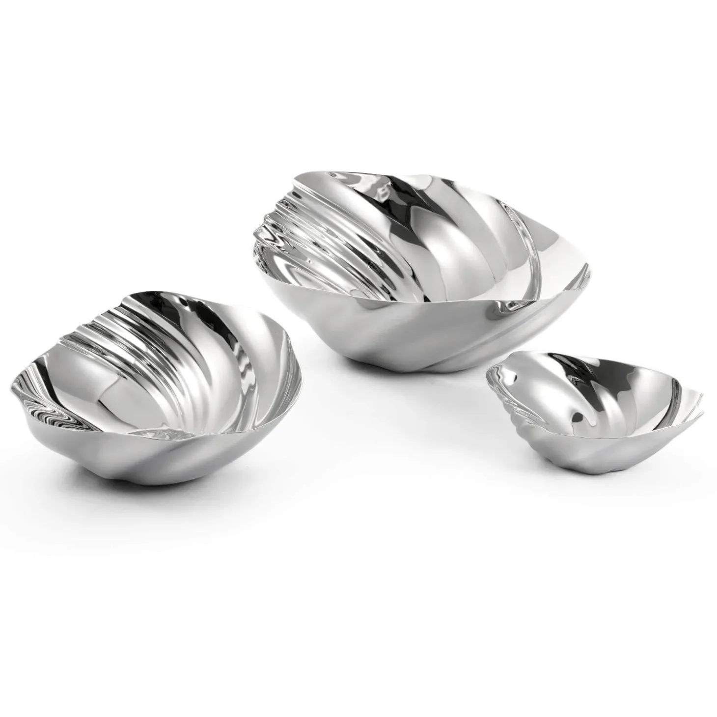 Robert Welch Cascade 18|10 Mirror Polished Stainless Steel Dish - Medium