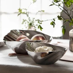 Robert Welch Cascade 18|10 Mirror Polished Stainless Steel Dish - Medium