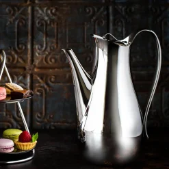 Robert Welch Drift 18|10 Mirror Polished Stainless Steel 2 Litre Coffee Pot