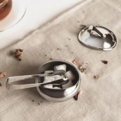 Robert Welch Drift 18|10 Mirror Polished Stainless Steel 150ml Sugar Pot with Lid