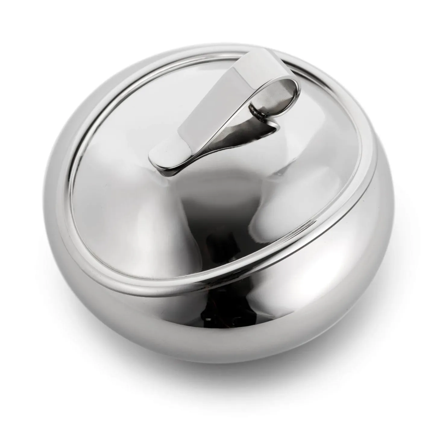 Robert Welch Drift 18|10 Mirror Polished Stainless Steel 300ml Sugar Pot with Lid