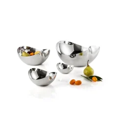 Robert Welch Drift 18|10 Mirror Polished Stainless Steel Medium Serve Bowl