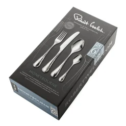 Robert Welch Honeybourne Bright Stainless Steel Cutlery Set - 24 Piece