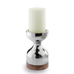 Robert Welch Limbrey Mirror Polished 18|10 Stainless Steel Candlestick - Large