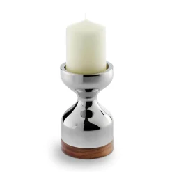 Robert Welch Limbrey Mirror Polished 18|10 Stainless Steel Candlestick - Medium