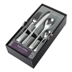 Robert Welch Malvern Bright Stainless Steel Cutlery Set - 24 Piece