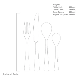Robert Welch Malvern Bright Stainless Steel Cutlery Set - 24 Piece