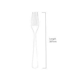 Robert Welch Malvern Bright Stainless Steel Table Fork