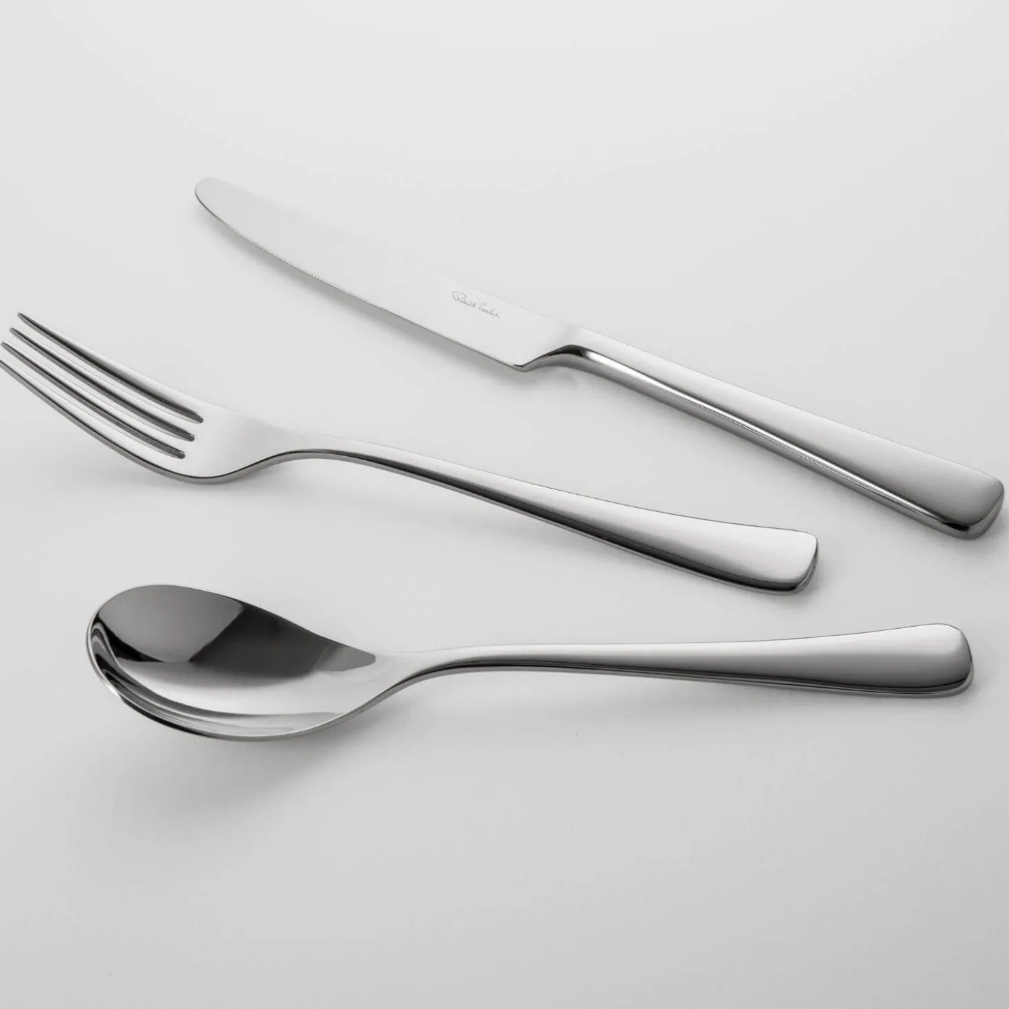 Robert Welch Malvern Bright Stainless Steel Soup Spoon