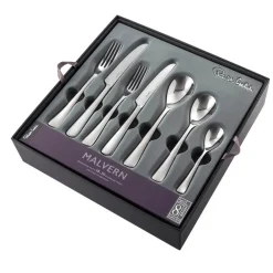 Robert Welch Malvern Bright Stainless Steel Cutlery Set - 56 Piece