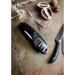 Robert Welch Professional V Angle 7-Piece Knife Block & Signature Handheld Sharpener Set