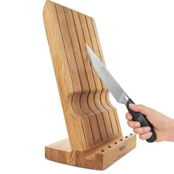 Robert Welch Professional V Angle 7-Piece Knife Block & Signature Handheld Sharpener Set