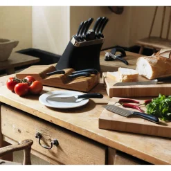 Robert Welch Signature 7 Piece Book Kitchen Knife Block Set