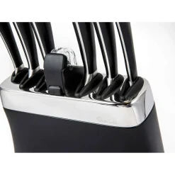 Robert Welch Signature 8 Piece Kitchen Knife Block Set With Sharpener