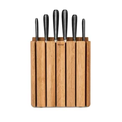Robert Welch Signature Book 7-Piece Knife Block & Handheld Sharpener Set