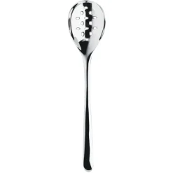 Robert Welch Signature Deep Bowl Slotted Serving Spoon - Polished
