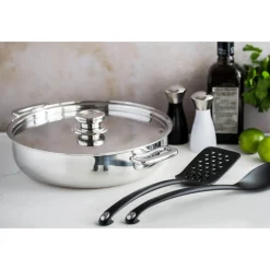 Robert Welch Signature Large Nylon Non-Stick Serving Spoon - Black