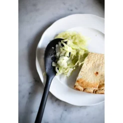 Robert Welch Signature Large Nylon Non-Stick Slotted Spoon - Black