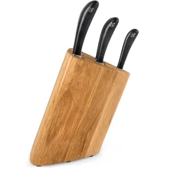 Robert Welch Signature Prism 7-Piece Knife Block & Handheld Sharpener Set