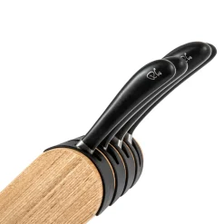 Robert Welch Signature Q 5-Piece Ash Kitchen Knife Block Set
