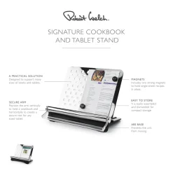 Robert Welch Signature Stainless Steel Cookbook & Tablet Stand