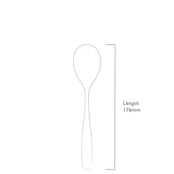 Robert Welch Stanton Bright Stainless Steel Dessert Spoon