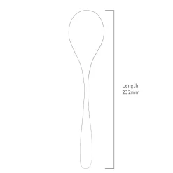 Robert Welch Stanton Bright Stainless Steel Serving Spoon