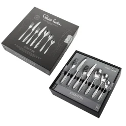 Robert Welch Stanton Bright Stainless Steel Cutlery Set - 56 Piece