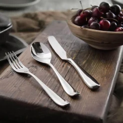 Robert Welch Warwick Bright Stainless Steel Serving Spoon