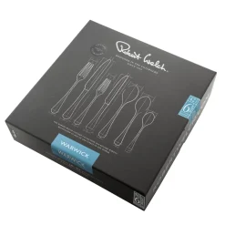 Robert Welch Warwick Bright Stainless Steel Cutlery Set - 42-Piece