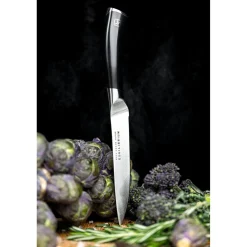 Rockingham Forge Equilibrium Fluted Santoku Knife - 18cm