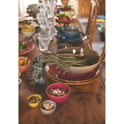 Rose & Tulipani Concerto Avorio Ivory Square Tiny Bowl - 8cm