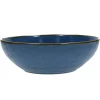 Rose & Tulipani Concerto Blu Avio Blue Salad Bowl - 26cm