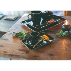 Rose & Tulipani Concerto Cobalto Indigo Blue Breakfast Cup - 420ml