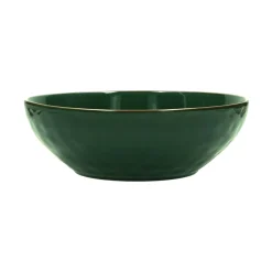 Rose & Tulipani Concerto Verde Bosco Forest Green Salad Bowl - 26cm