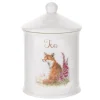Royal Worcester Wrendale Tea Canister - Fox