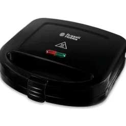 Russell Hobbs 2 Portion Electric Sandwich Toaster - Black