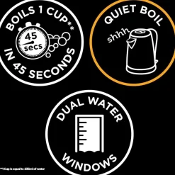 Russell Hobbs Buckingham 1.7 Litre Jug Kettle - Brushed Stainless Steel