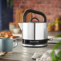 Russell Hobbs Distinctions 1.5 Litre Stainless Steel Kettle - Black