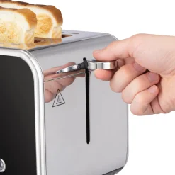 Russell Hobbs Distinctions 2 Slice Toaster - Black