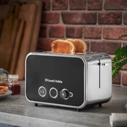 Russell Hobbs Distinctions 2 Slice Toaster - Black