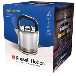 Russell Hobbs Distinctions 1.5 Litre Stainless Steel Kettle - Titanium