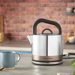 Russell Hobbs Distinctions 1.5 Litre Stainless Steel Kettle - Titanium