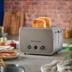 Russell Hobbs Distinctions 2 Slice Toaster - Titanium